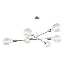 Load image into Gallery viewer, Alana 6 Light Pendant, Satin Chrome, ceiling light,