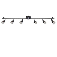 Load image into Gallery viewer, Amalfi 6 Light Black Bar Spotlight, LHEND101332, ceiling light,