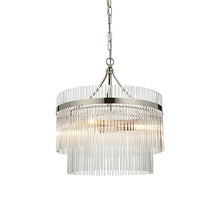 Load image into Gallery viewer, Marietta 3lt Pendant - Brushed Nickel, LHEND104113, ceiling light,