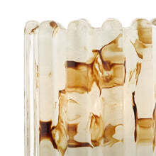 Load image into Gallery viewer, Elf Touch Table Lamp Antique Brass With Ribbed Glass Zoomed