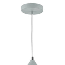Load image into Gallery viewer, Kaelan 1 Light Pendant Soft Matt Grey Wire