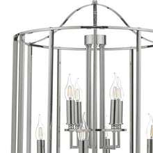 Load image into Gallery viewer, Myka 8 Light Lantern Polished Chrome Zoomed