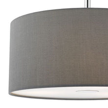 Load image into Gallery viewer, Ronda 40cm 3 Light Pendant Slate Grey c/w Diffuser