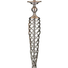 Load image into Gallery viewer, Siam Table Lamp complete with Shade Satin Chrome Centre