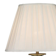 Load image into Gallery viewer, Siam Table Lamp complete with Shade Antique Brass Shade