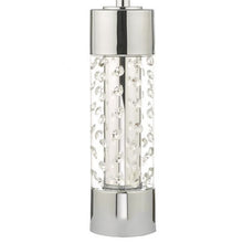 Load image into Gallery viewer, Yalena Table Lamp Large Pol Chr & Crystal C/W Shade