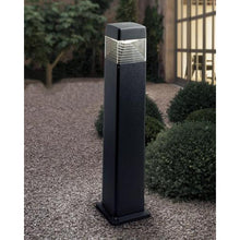 Load image into Gallery viewer, Fumagalli Ester 800mm LED Bollard Black In Use