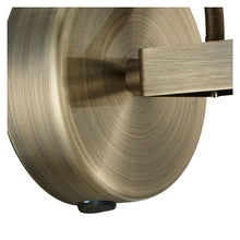 Load image into Gallery viewer, Focus Antique Brass Wall Spotlight Base
