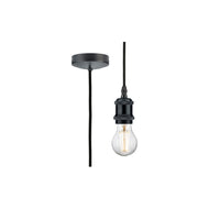 1.8m E27 Vintage Pendant Set - Anthracite, LHMLA8271LAT, ceiling light pendant, 