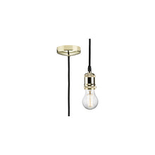Load image into Gallery viewer, 1.8m E27 Vintage Pendant Set - Polished Brass, LHMLA8271LPB, pendant ceiling light,
