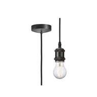 1.8m E27 Vintage Pendant Set - Smoked Bronze, LHMLA8271LSB, pendant ceiling light, 