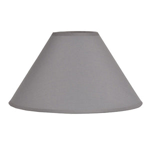 14" Grey Coolie Shade