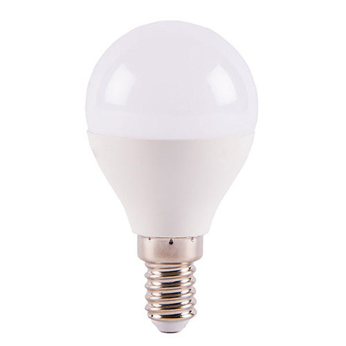 2.1W LED 45mm Round Ball Opal - SES, 2700K, BEL60521
