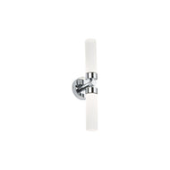 Twin 230V IP44 2x3W LED Chrome Wall Light, LHMLACWL2, bathroom wall light,