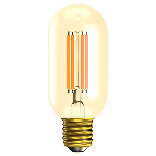 3.3W LED Vintage Tubular - ES, Amber, 2000K - L110mm