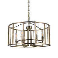 Antique Brass 6 Light Pendant, LHDL8686/6AB, ceiling light,