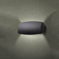 Abram 270 Black Up/Down 10.5W R7S LED CCT Wall Light, LHECIFMAB3000P1LA, outdoor wall light,