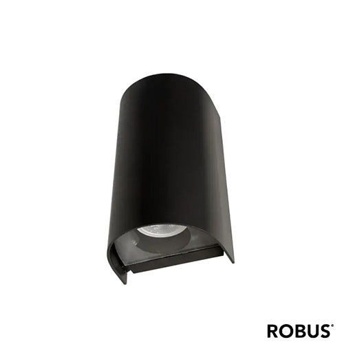 ARCERA GU10 Up/Down Wall Light Double Black