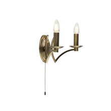 Load image into Gallery viewer, Ascot Antique Brass 2 Light
