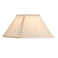 Alice 12 Inch Cream Tapered Square Shade, LHENDAL12OYS, lamp shade,