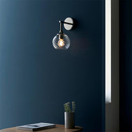 Allegra Bright Nickel Wall Light, LHEND104052, wall light,