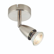 Amalfi Satin Nickel Single Spotlight, LHENDG2521013, ceiling light,
