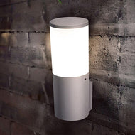 Fumagalli Amelia Grey c/w 8W LED Wall Light on wall, LHECIFMDR2570M1LLY, outdoor wall light,