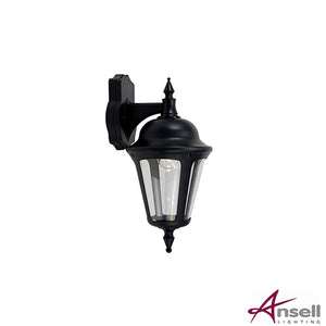 Latina Polycarbonate Wall Lantern 42W Black