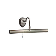 Antique Brass 2 Light Picture Light W/ Adjustable Knuckle Joint, LHSL3008AB, picture wall light,