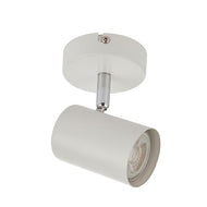 Arezzo 1LT Spot Light - White, LHEND73684, ceiling spot light, 