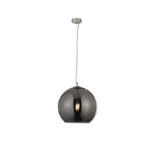 Load image into Gallery viewer, Balls Pendant - Chrome Metal &amp; Smoked Glass
