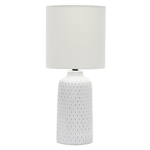 Bedside Table Lamp White L