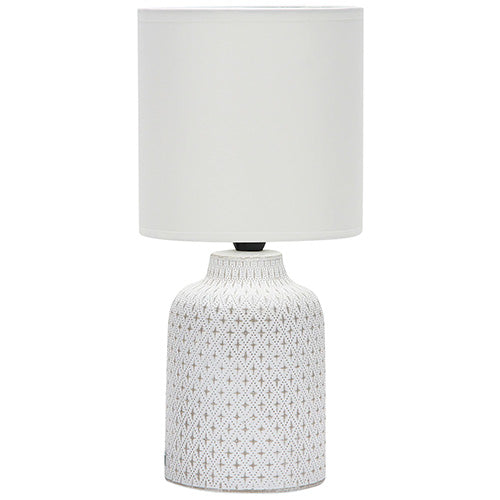 Bedside Table Lamp White
