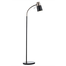 Load image into Gallery viewer, Floor Lamp Black + Copper ES
