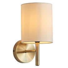 Load image into Gallery viewer, Brio Antique Brass Wall Light on, LHENDBRIO-1WBAB, wall light,
