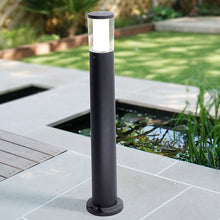 Load image into Gallery viewer, Carlo 800 LED Bollard Black In Use
