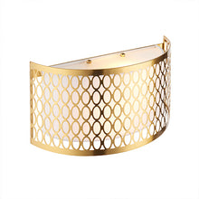 Load image into Gallery viewer, Cordero 2LT Wall Light - Plated Gold
