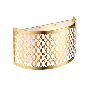 Cordero 2LT Wall Light - Plated Gold