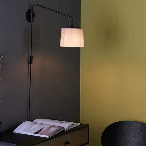 Carlson Plug-in Wall Light In Use