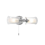 Elba Double Wall Bracket Polished Chrome, LHDARELB0950, wall light, 