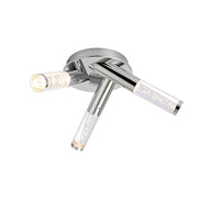 Essence 3 Light IP44 Chrome Flush Ceiling Light, LHEND70254, ceiling light,