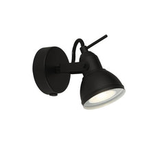 Load image into Gallery viewer, Focus Spotlight Wall Light - Black Metal On 
