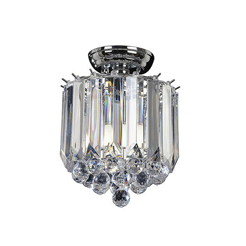 Fargo 2X60W Chrome Flush Pendant