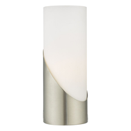 Faris Touch Table Lamp Satin Nickel Opal Glass, LHDARFAR4246, touch table lamp, 