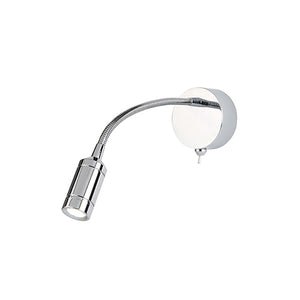 Flexy Lexy Led Adjustable Wall Light - Chrome