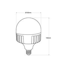 Load image into Gallery viewer, Fumagalli 30W 3325LM E27 LED High Power Bulb Dimensions
