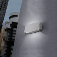 Abram 190 Grey Up/Down 8.5W R7S LED 4000K Wall Light, LHECIFMAB2000K1LL, outdoor wall light,