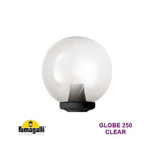 Fumagalli Globe 250 Clear Lantern E27 Black