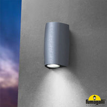 Load image into Gallery viewer, Fumagalli Marta 90 4.5W LED Wall Light Grey In Use
