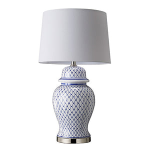 Grey/Blue Table Lamp